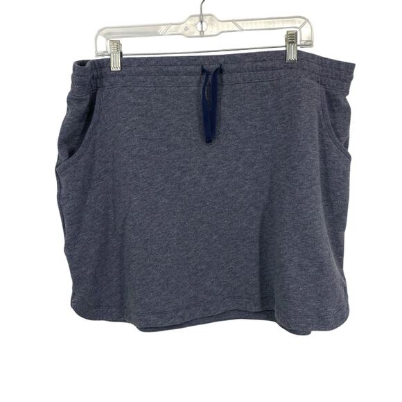 Columbia sport Skirt Size XL cotton Blend Knit Dusty Blue - Picture 1 of 10